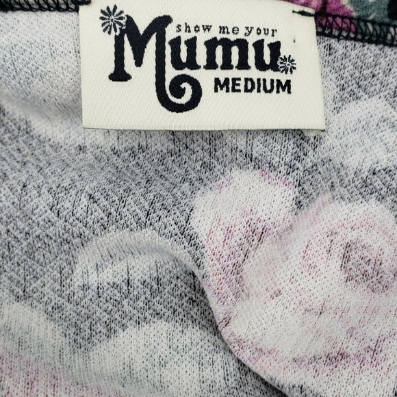 Show Me Your Mumu Floral Rose Print Tunic Top - Picture 6 of 8